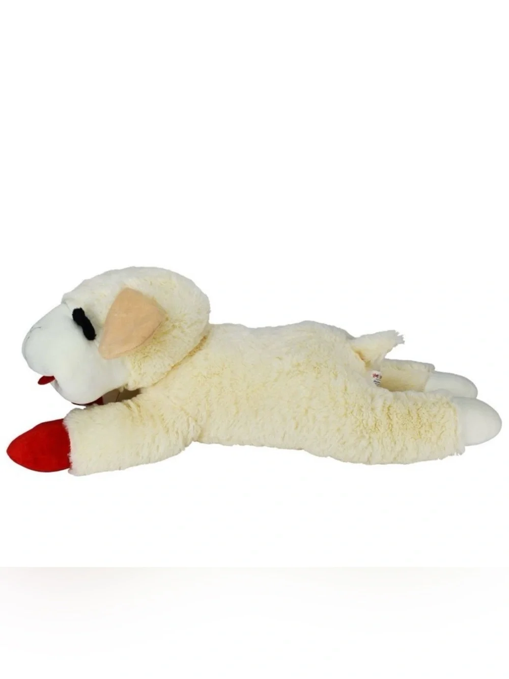 Jumbo 24 inch Lamb Chop Dog Interactive Plush Toy: Extra Soft Cuddly Gift